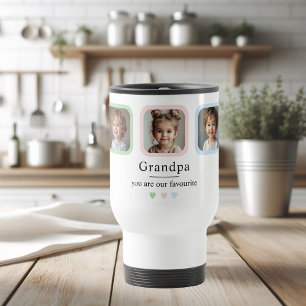 Gepersonaliseerde opa   Aangepast fotocadeau Reisbeker