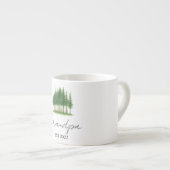 Gepersonaliseerde "Opa Est. [Jaar]" - Espresso Kop (Voorkant rechts)