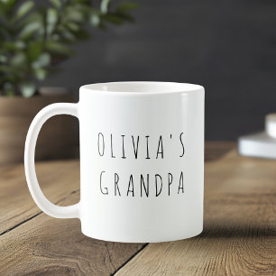 Gepersonaliseerde opa foto Cadeau voor opa Koffiemok