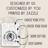 Gepersonaliseerde Opa Shirt Reel Cool Vist