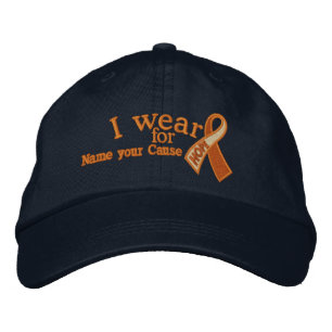 Gepersonaliseerde Oranje Cancer Hope Ribbon Jouw t Pet