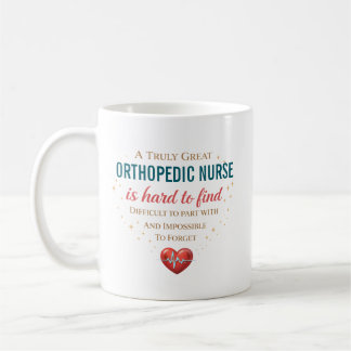 Gepersonaliseerde orthopedische verpleegkundige wa koffiemok