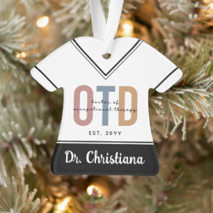 Gepersonaliseerde OTD Doctor in de ergotherapie Ornament