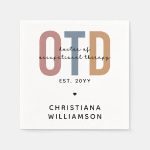 Gepersonaliseerde OTD Doctor in de ergotherapie Servet