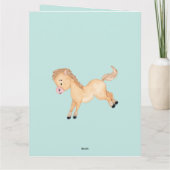 Gepersonaliseerde Oude MacDonald's Birthday Kaart (Achterkant)