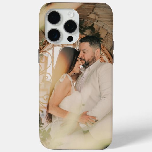 Gepersonaliseerde paar foto Custom Case-Mate iPhone Case (Achterkant)