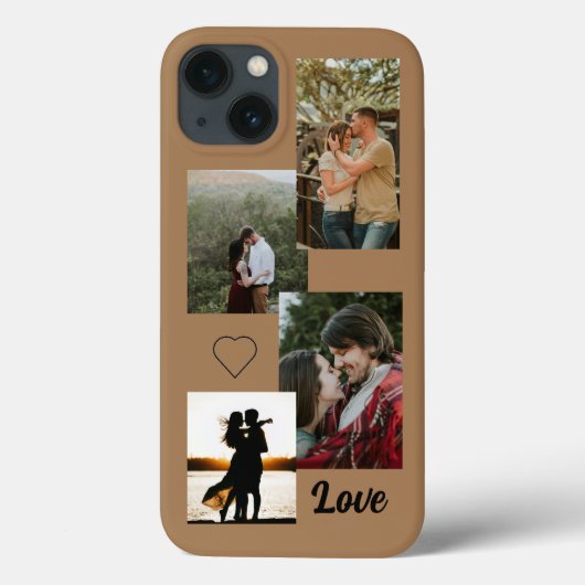 Gepersonaliseerde paar iPhone Case (Achterkant)