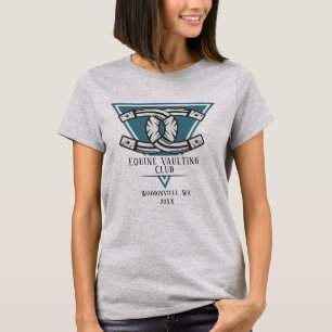 Gepersonaliseerde Paardrijden Locatie Datum Naam T-shirt