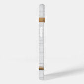 Gepersonaliseerde Paarse en gouden Basketball Jers Case-Mate iPhone Case (Achterkant / Rechts)