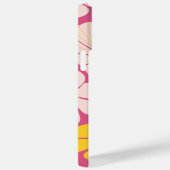 GEPERSONALISEERDE PAARSE GRADIËNT BLOEMIGE WILDE B Case-Mate iPhone CASE (Achterkant / Rechts)