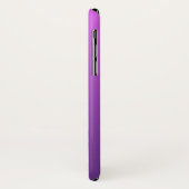 Gepersonaliseerde paarse ombre Case-Mate iPhone case (Achterkant/links)