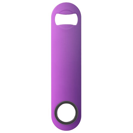 Gepersonaliseerde paarse ombre speed flessenopener (Achterkant)