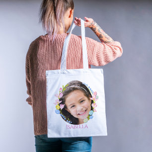 Gepersonaliseerde Paaseierjacht Canvas tas met fot