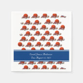 Gepersonaliseerde padden servet (Voorkant)