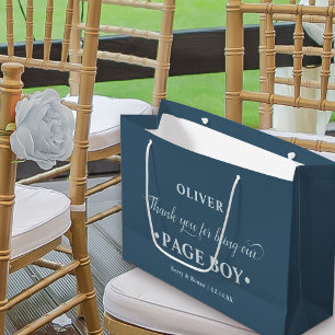Gepersonaliseerde pagina Boy Blue Dank je Groot Cadeauzakje