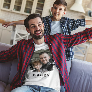 Gepersonaliseerde papa Vaderdag T-shirt
