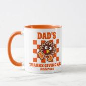 Gepersonaliseerde papa's Thanksgiving Mok (Links)