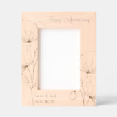 Gepersonaliseerde paren Jubileum Gegraveerde Lijstjes (Voorkant)