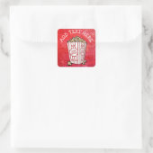 GEPERSONALISEERDE Party Popcorn Stickers (Tas)