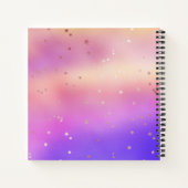 Gepersonaliseerde Pastel Baby Journal Notitieboek (Achterkant)