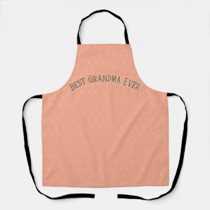 Gepersonaliseerde pastel bakken Schort - Aangepast