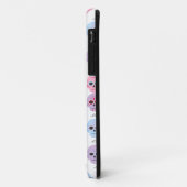 Gepersonaliseerde pastel kleur schedel patroon Case-Mate iPhone case (Achterkant/links)