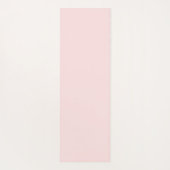 Gepersonaliseerde Pastel Roze Monogram Naam Yoga M Yogamat (Achterkant)