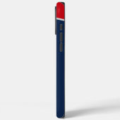 Gepersonaliseerde Patriots Jersey Amerikaans Footb Case-Mate iPhone Case (Achterkant / Links)