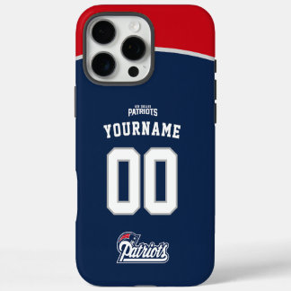 Gepersonaliseerde Patriots Jersey Amerikaans Footb iPhone 16 Pro Max Hoesje