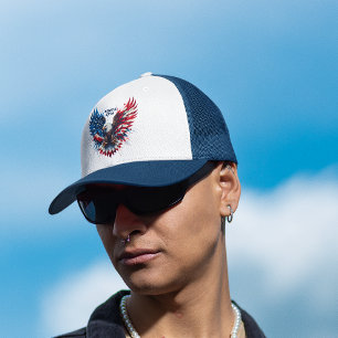 Gepersonaliseerde patriottische kleuren America Bo Trucker Pet