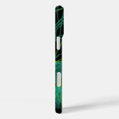 Gepersonaliseerde Peacock Feathers iPhone case (Achterkant / Rechts)