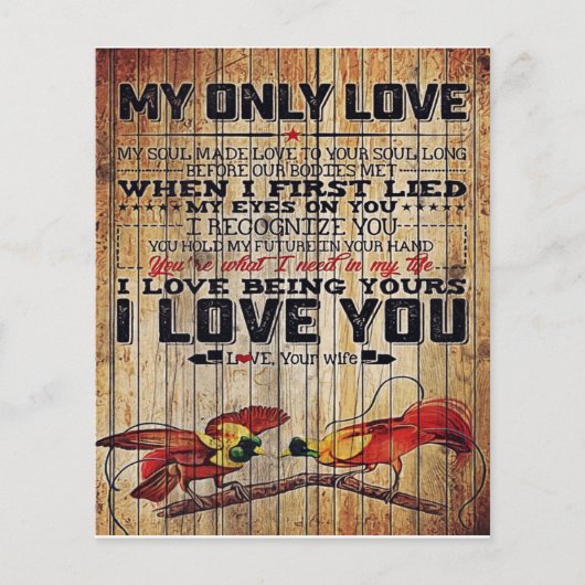 Gepersonaliseerde perfecte brief | Brief van mijn Flyer (Voorkant)