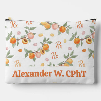 Gepersonaliseerde perziken, abrikozen & RX apothee Etui
