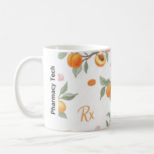 Gepersonaliseerde perziken, abrikozen & RX apothee Koffiemok