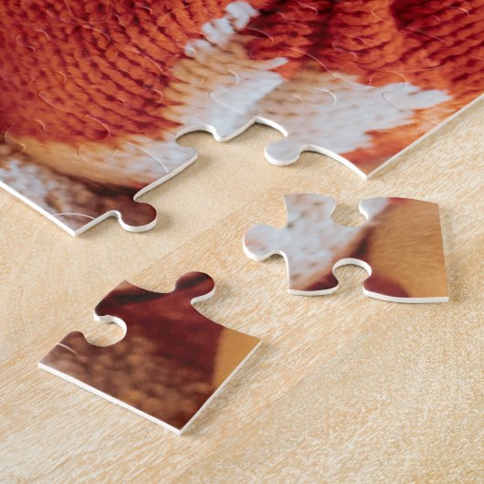 Gepersonaliseerde Pet Dog Photo Script Legpuzzel (Zijkant)