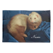 Gepersonaliseerde Pet Ferret Kussensloop (Achterkant)