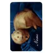 Gepersonaliseerde Pet Ferret Magneet (Verticaal)