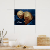 Gepersonaliseerde Pet Ferret Poster (Keuken)