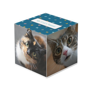 Gepersonaliseerde Pet Keepsake voor katten of hond Kubus