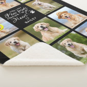 Gepersonaliseerde Pet Memorial Gift Pet Loss Keepo Sherpa Deken (3/4)