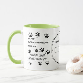 Gepersonaliseerde Pet Memorial Mok -