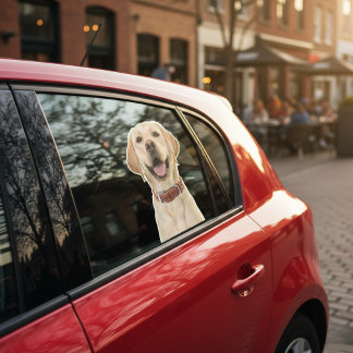 Gepersonaliseerde Pet Photo Car Window Sticker