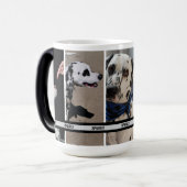 Gepersonaliseerde Pet Photo Collage Mobiele Telefo Magische Mok (Voorkant links)