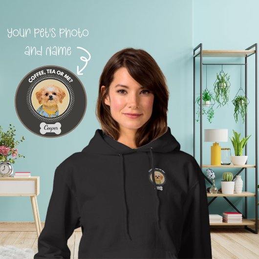 Gepersonaliseerde Pet Portrait Hoodie