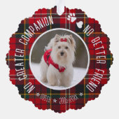 Gepersonaliseerde Pet Xmas Tree Memorial Ornament (Achterkant)