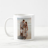 Gepersonaliseerde Photo Cup Custom Text Afbeelding Koffiemok (Links)