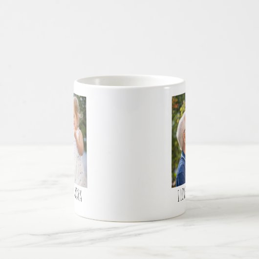 Gepersonaliseerde Photo Cup Custom Text Grandpa Af Koffiemok (Center)