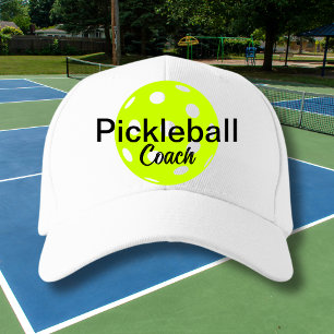 Gepersonaliseerde Pickleball Coach Naam Trucker Pet