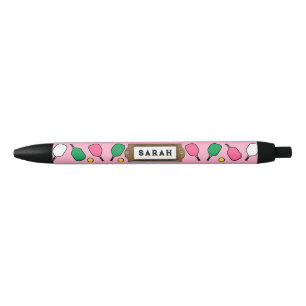 Gepersonaliseerde Pickleball Gift Zwarte Inkt Pen