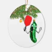 gepersonaliseerde pickleball keramisch ornament (Links)
